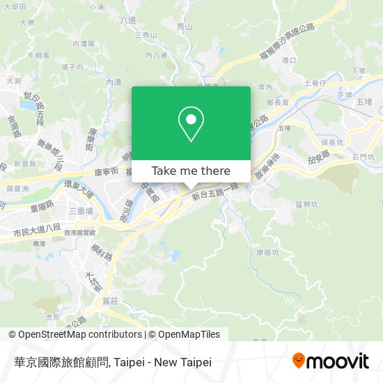 華京國際旅館顧問 map
