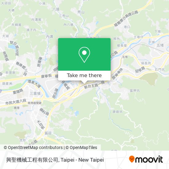 興聖機械工程有限公司 map