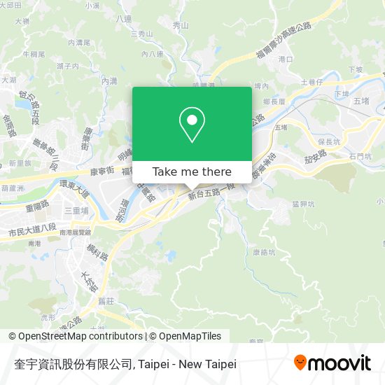 奎宇資訊股份有限公司 map