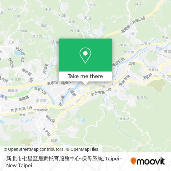 新北市七星區居家托育服務中心-保母系統 map