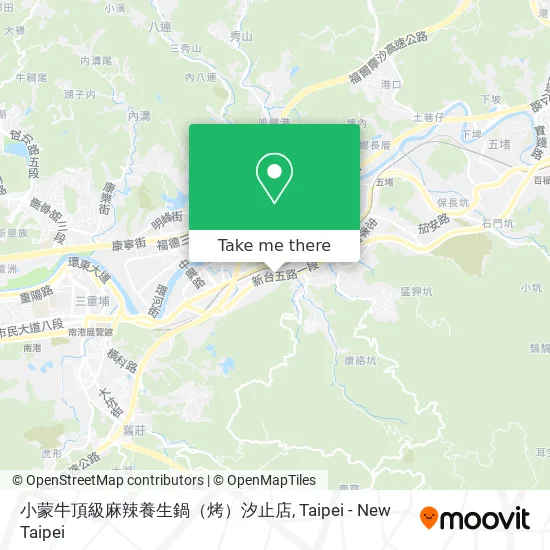 小蒙牛頂級麻辣養生鍋（烤）汐止店 map