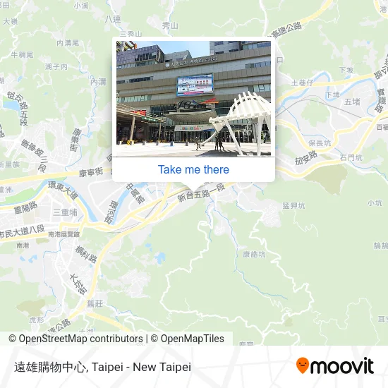 遠雄購物中心 map