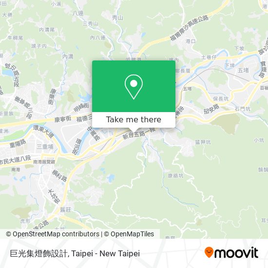 巨光集燈飾設計 map