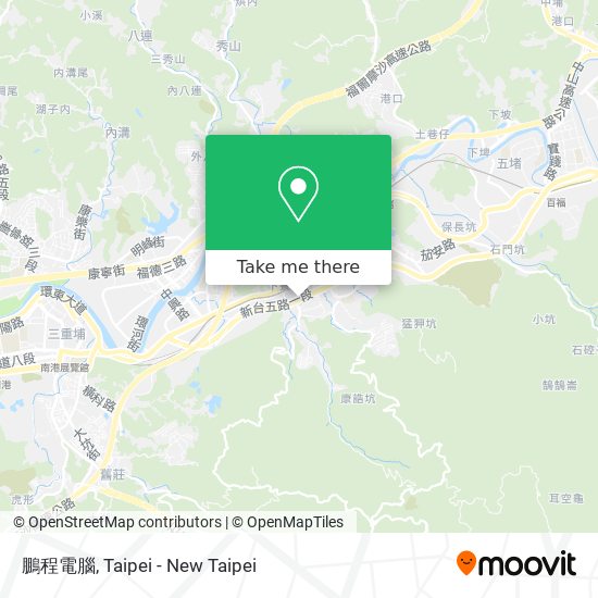 鵬程電腦 map