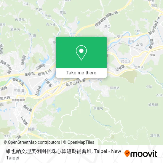 維也納文理美術圍棋珠心算短期補習班 map