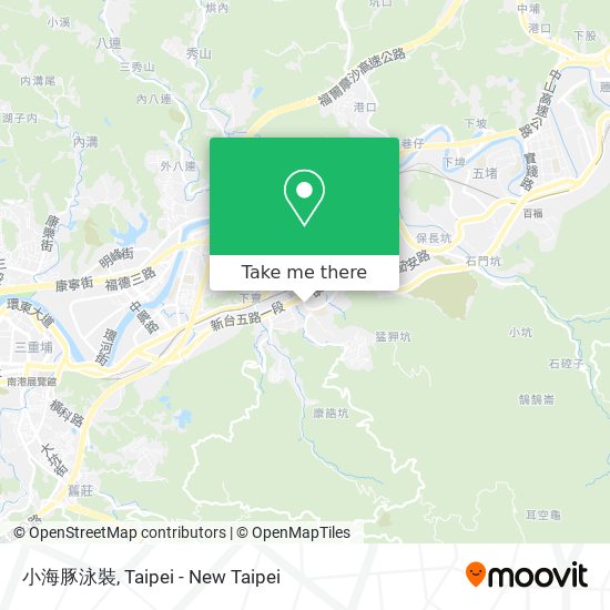 小海豚泳裝地圖