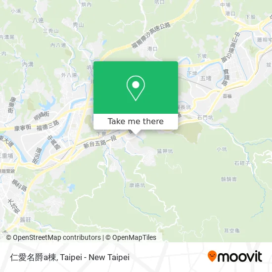 仁愛名爵a棟 map