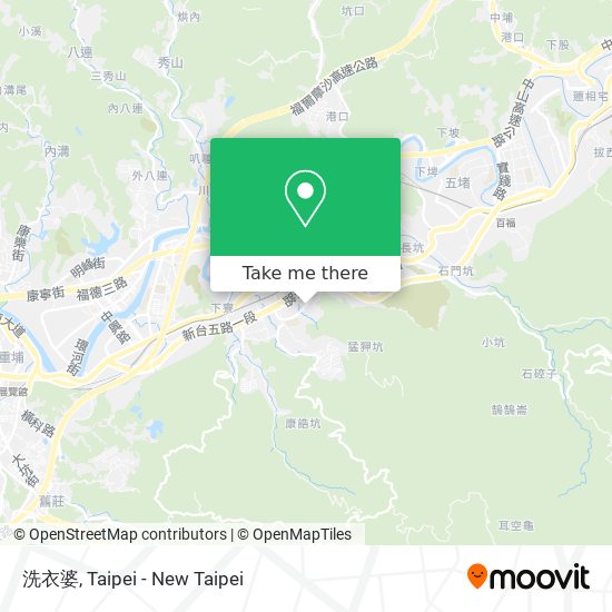 洗衣婆 map