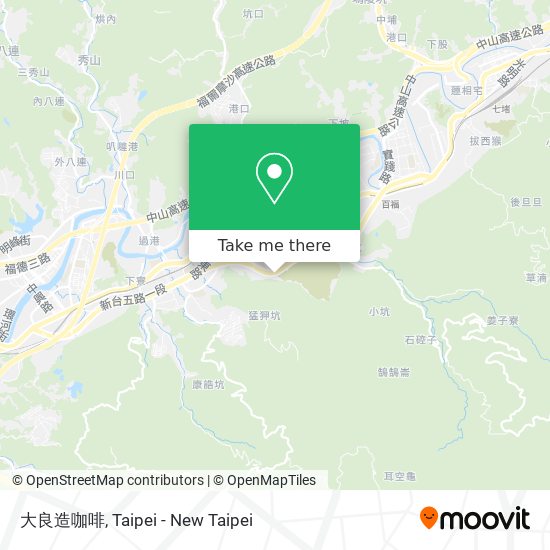 大良造咖啡地圖