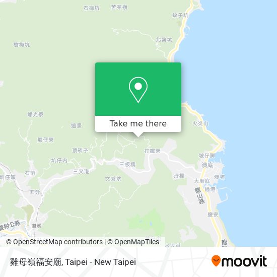 雞母嶺福安廟 map
