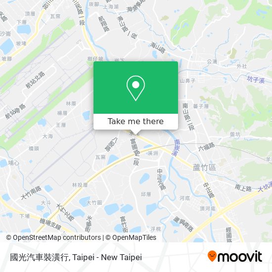 國光汽車裝潢行地圖
