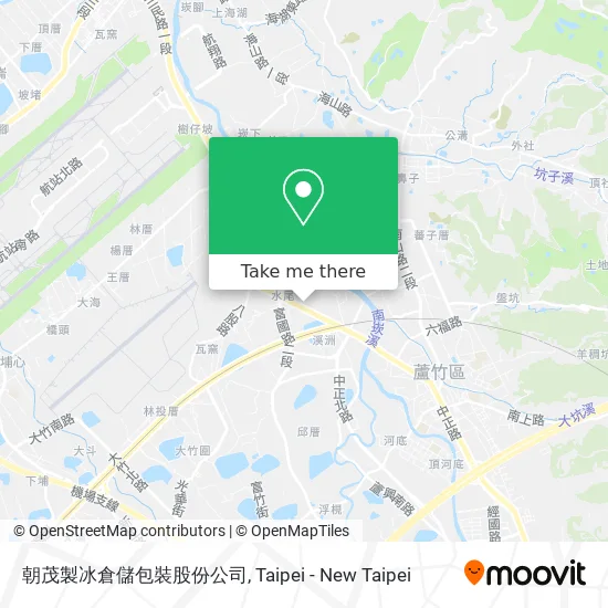 朝茂製冰倉儲包裝股份公司 map