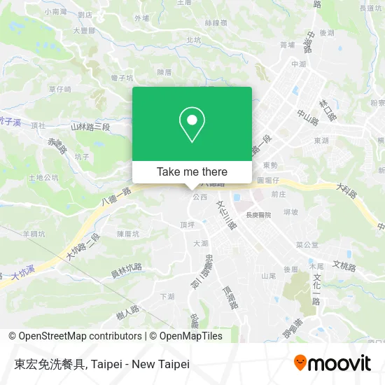 東宏免洗餐具 map