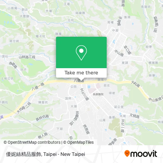 優妮絲精品服飾地圖