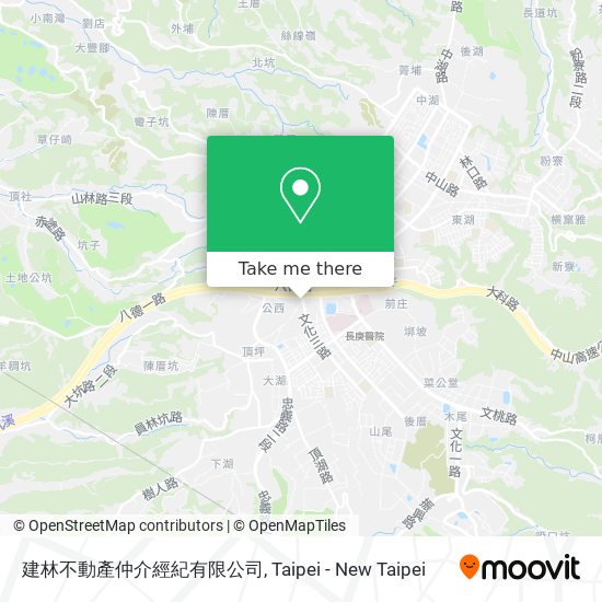 建林不動產仲介經紀有限公司地圖