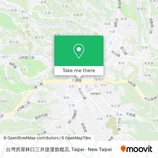 台灣房屋林口三井捷運旗艦店地圖