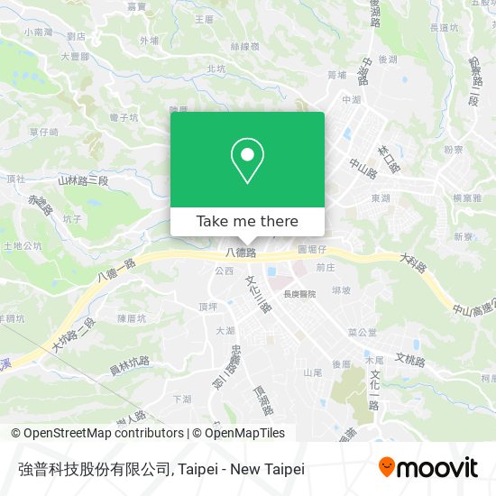 強普科技股份有限公司 map