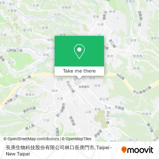 長庚生物科技股份有限公司林口長庚門市 map