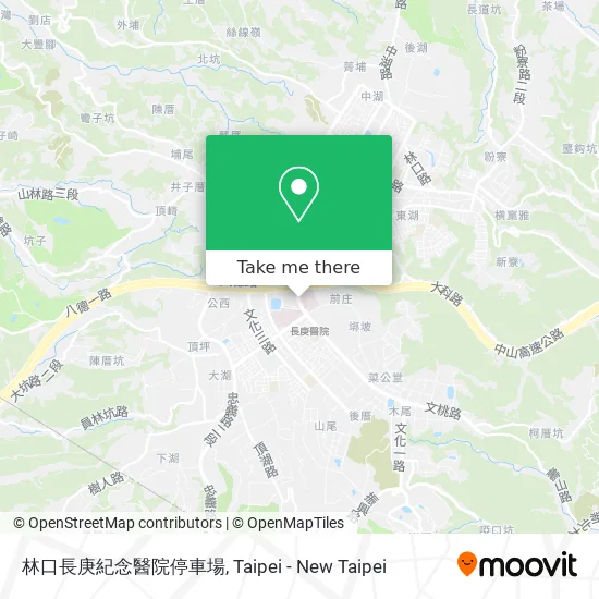 林口長庚紀念醫院停車場 map