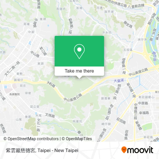 紫雲巖慈德宮 map