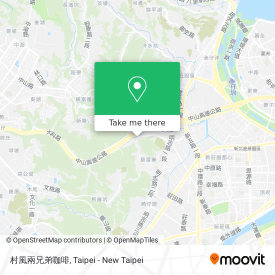 村風兩兄弟咖啡地圖