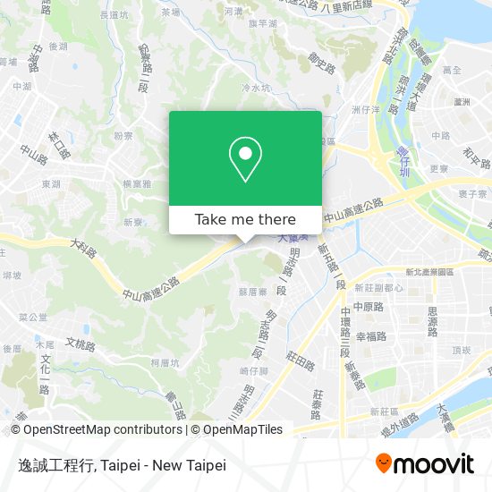 逸誠工程行地圖
