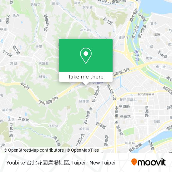 Youbike-台北花園廣場社區 map