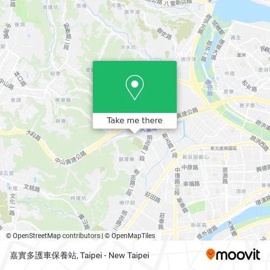 嘉實多護車保養站 map