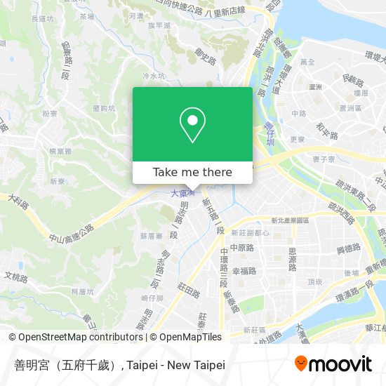 善明宮（五府千歲）地圖