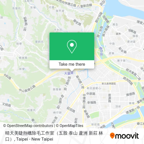 晴天美睫熱蠟除毛工作室（五股 泰山 蘆洲 新莊 林口） map
