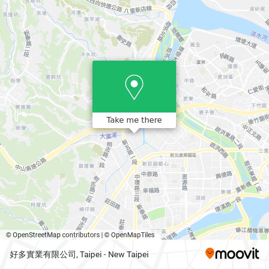 好多實業有限公司地圖