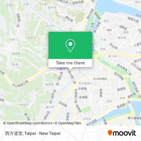 西方道堂地圖