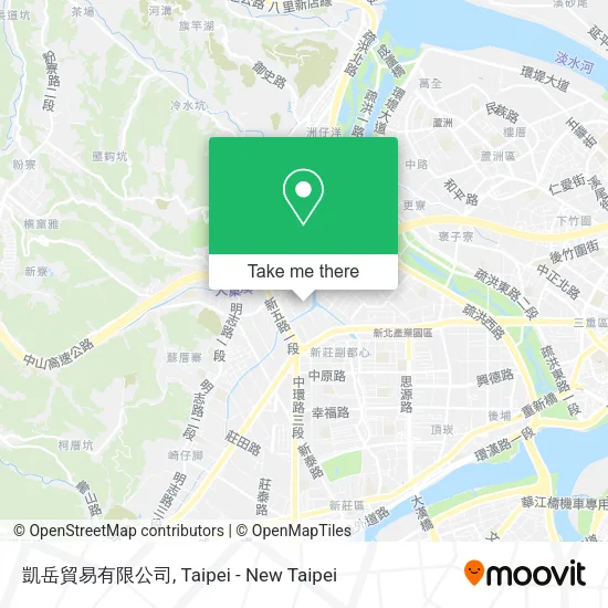 凱岳貿易有限公司 map
