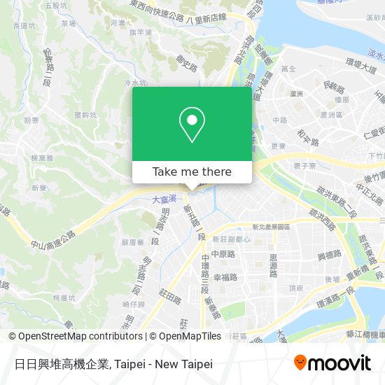 日日興堆高機企業地圖