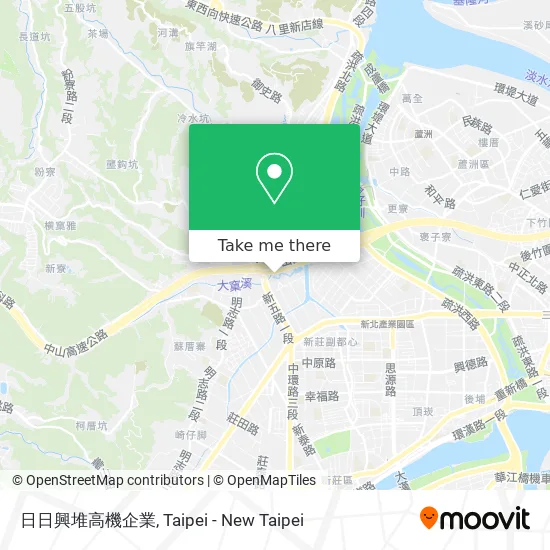 日日興堆高機企業 map