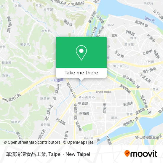 華漢冷凍食品工業 map