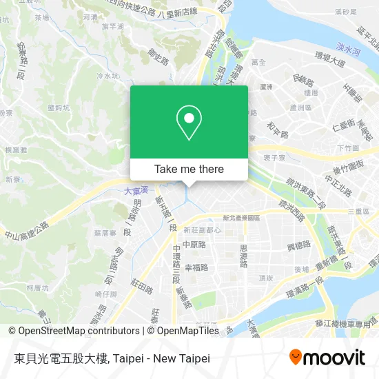 東貝光電五股大樓地圖