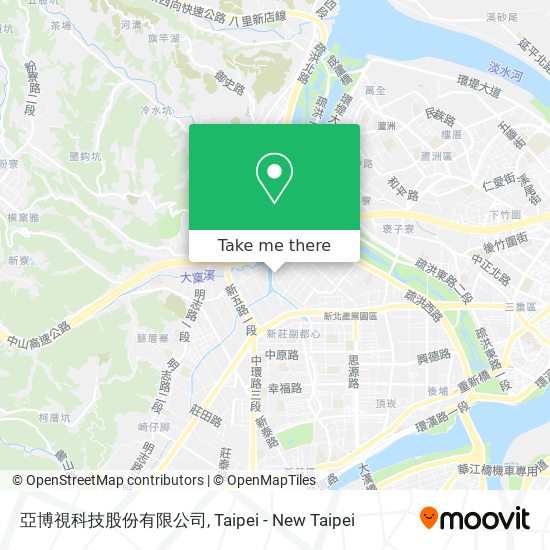 亞博視科技股份有限公司 map