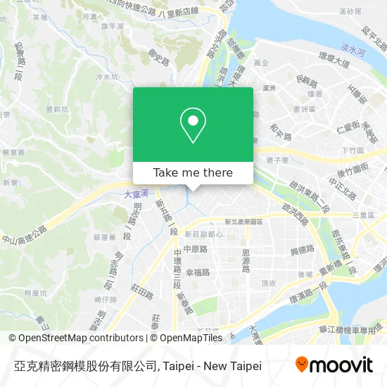 亞克精密鋼模股份有限公司 map