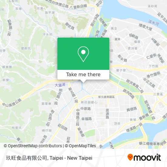 玖旺食品有限公司 map
