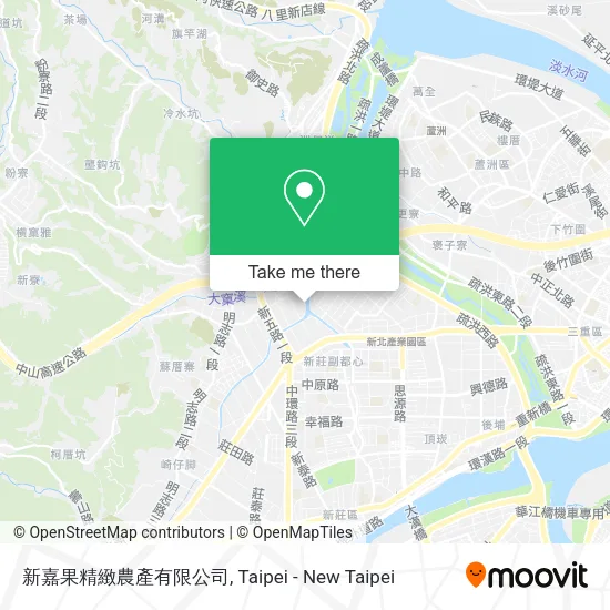 新嘉果精緻農產有限公司 map