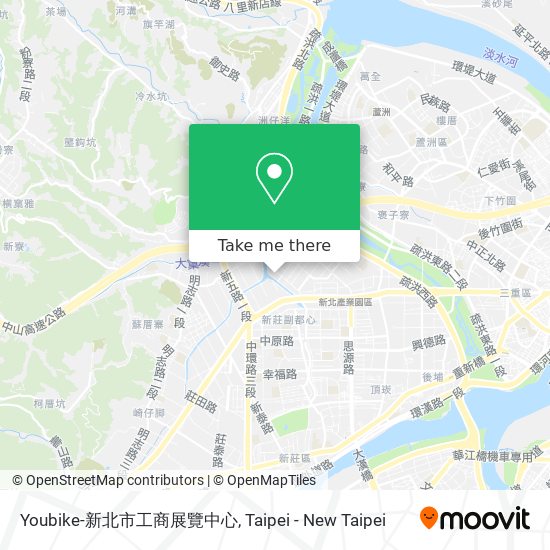 Youbike-新北市工商展覽中心 map