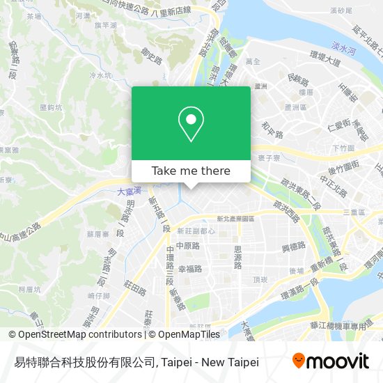 易特聯合科技股份有限公司 map