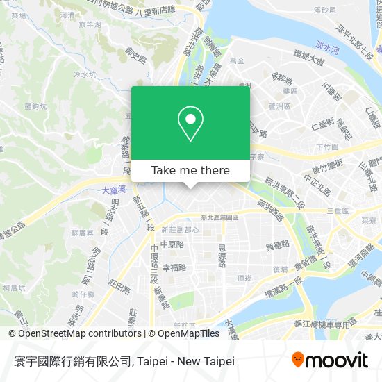 寰宇國際行銷有限公司 map