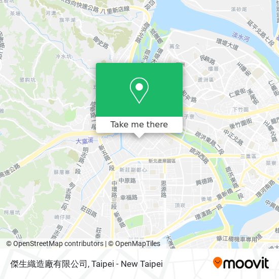 傑生織造廠有限公司地圖