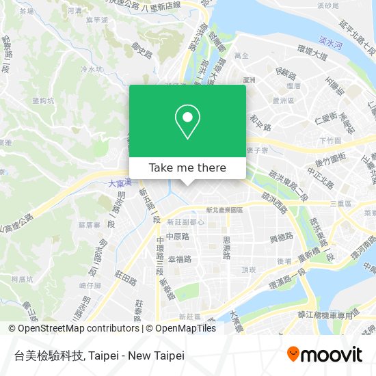 台美檢驗科技 map