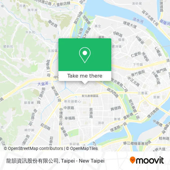 龍韻資訊股份有限公司地圖