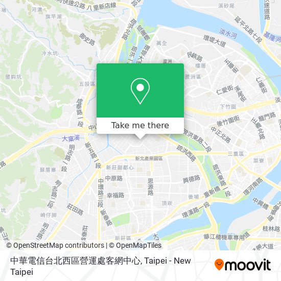 中華電信台北西區營運處客網中心 map