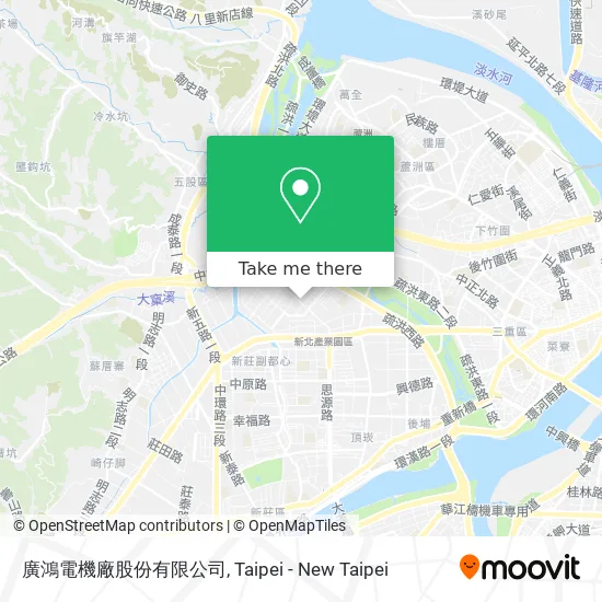 廣鴻電機廠股份有限公司 map