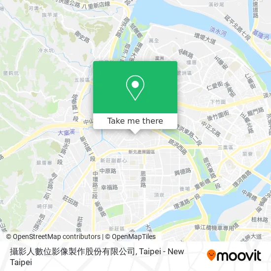 攝影人數位影像製作股份有限公司地圖